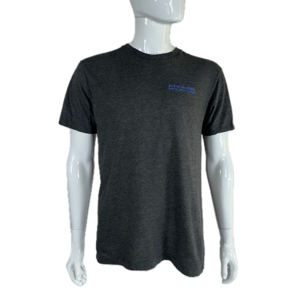 Four Queens Hotel & Casino Las Vegas Men’s Dark Heather Gray Short Sleeve Tee - Picture 1 of 6